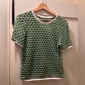 Knit Top 💚🤍